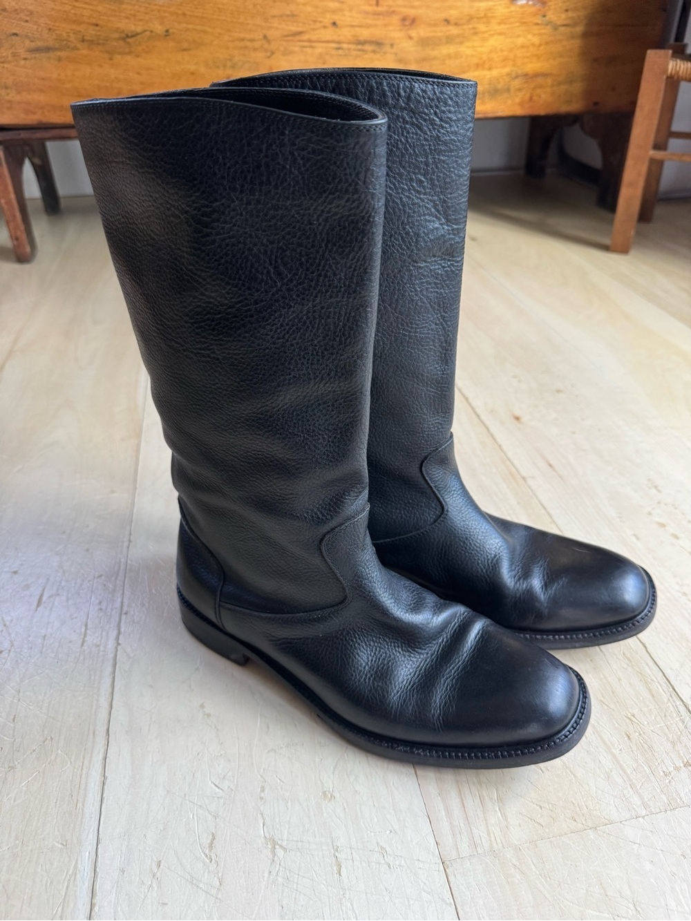 Verso x Verso 100% Leather Hand Made Italian Boots